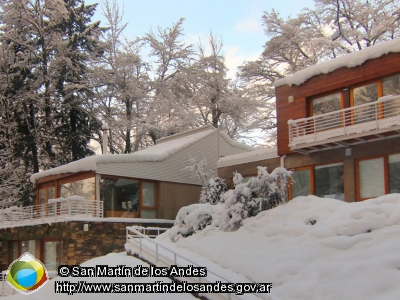 Foto Vista exterior con nieve (San Martín de los Andes)