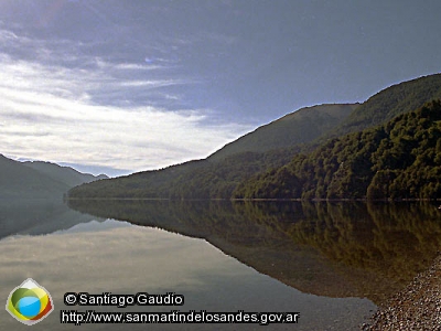 Foto Lago Curruhué Grande (Santiago Gaudio)