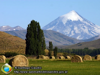Foto Vista del Volcán Lanín (Santiago Gaudio)