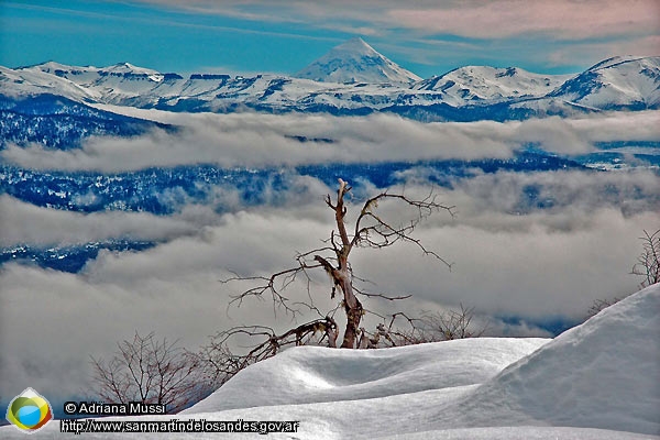 Foto Nieve y cerros (Adriana Mussi)