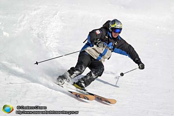 Foto esquiador (Gustavo Charro)