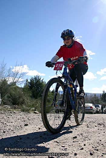 Foto Ascenso en Mountain bike (Santiago Gaudio)