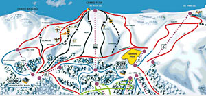 Ski Run Map